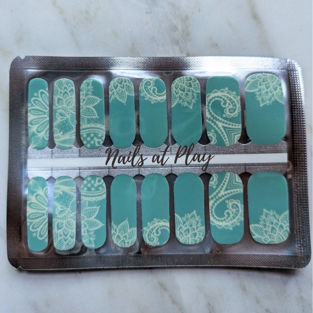 5 for $15 Nail Wraps- Doily Doo Dah